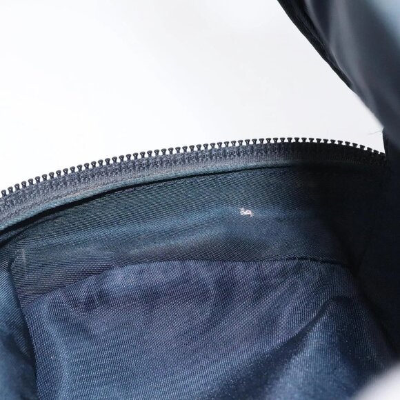 Christian Dior Trotter Canvas Pouch Navy Auth 119182 - Picture 13 of 16